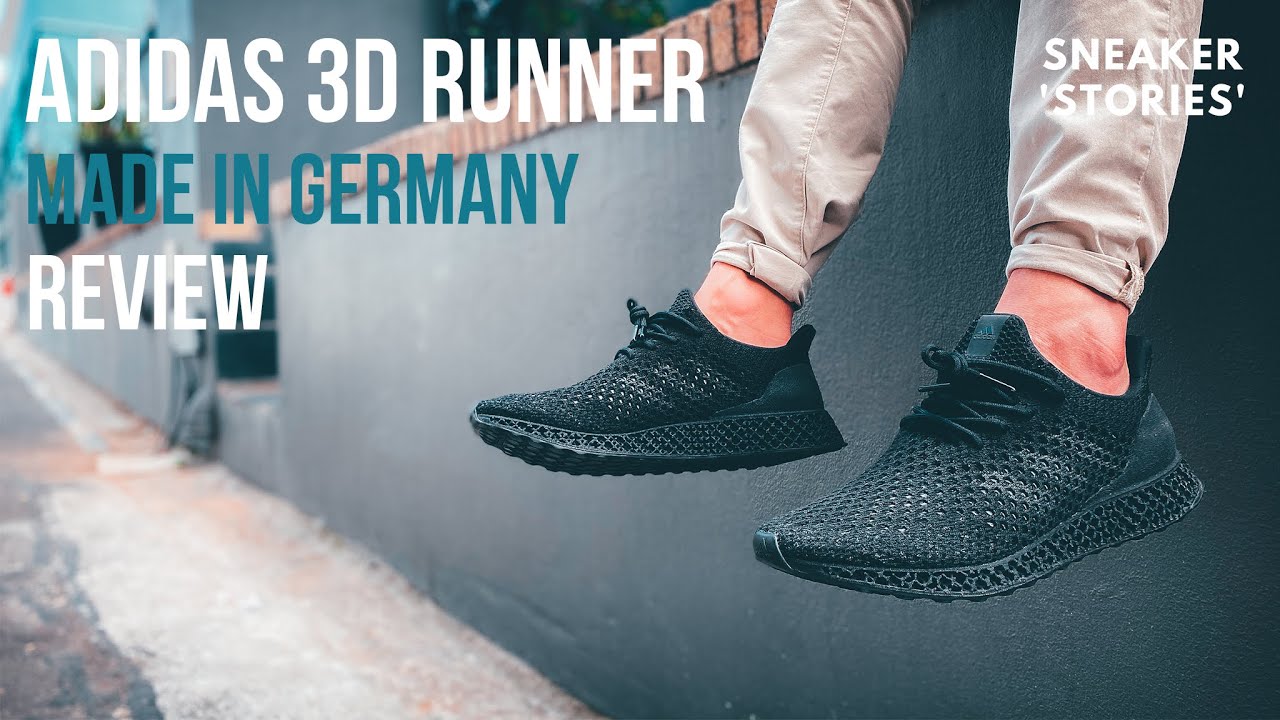 Insanely Adidas 3D Runner Black (Review + - YouTube