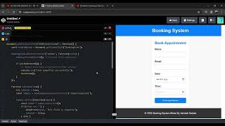 Simple & Clean  Booking Website template with Source Code || HTML, CSS and Javascript by Vaishali