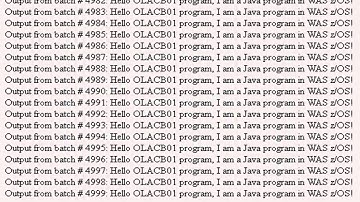 WAS zOS Demo 5   WebSphere Optimized Local Adapters