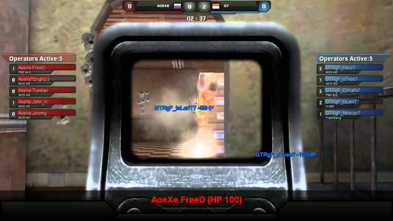 Point Blank PBIC 13, FINAL AoeXe Russia vs GF7 Indonesia @pb