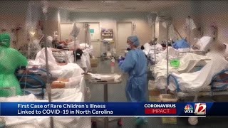 North Carolina health officials report first case of disease associated with COVID-19 in children