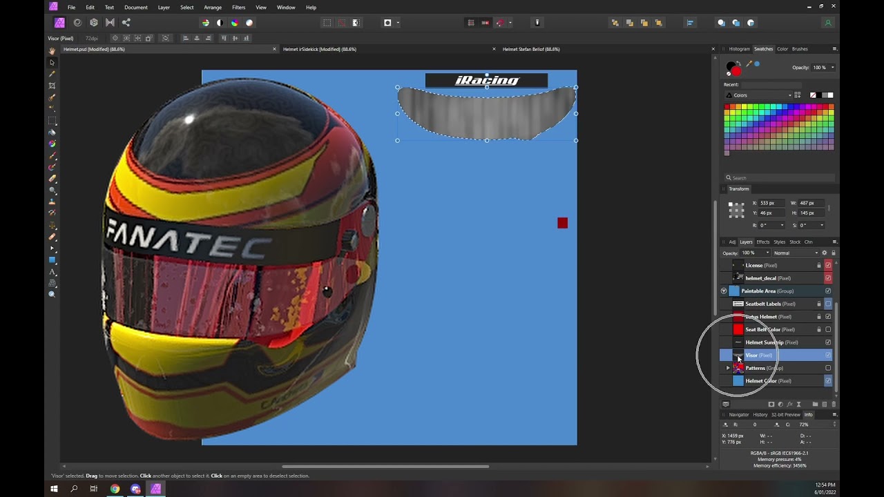iracing-paints-helmet-template-affinity-photo-youtube