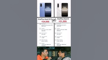 OnePlus Nord CE 5 VS OnePlus Nord 5 phone comparison #OnePlusNordce5 #OnePlusNord5 #OnePlus #phone