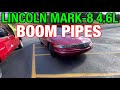 1995 Lincoln Mark 8 TRUE DUAL EXHAUST w/ BOOM PIPES!