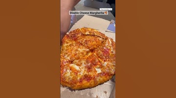 Domino’s Pizza ₹300 me 2 Double Cheese burst Margherita🤤😍Use Code - SUN1198 get ₹120/- off