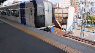 【左側面車窓 速度計】 名鉄ミュースカイ 名鉄岐阜 → 中部国際空港 【岐阜始発】