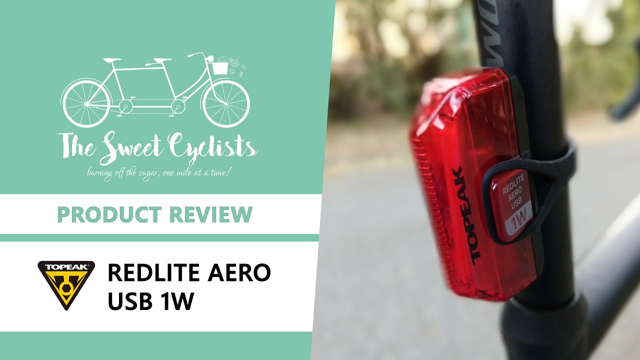 Topeak Redlite Aero USB 1W Tail - feat. Aero mount + Lumens + COB LED YouTube