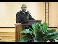 Reverend Melvin Bufford sings