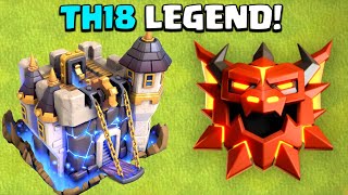 Th18 Legend Attacks - Clash Of Clans Live