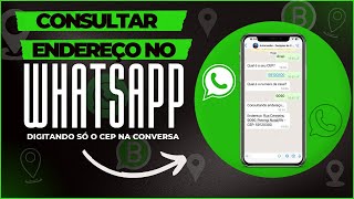 Consultar Endereço pelo CEP na Conversa de WhatsApp - Automação  de Integração com Chabot e Viacep
