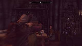 Skyrim: Guest for Dinner quest as a vampire (Bloodchill Manor, Anniversary Edition)