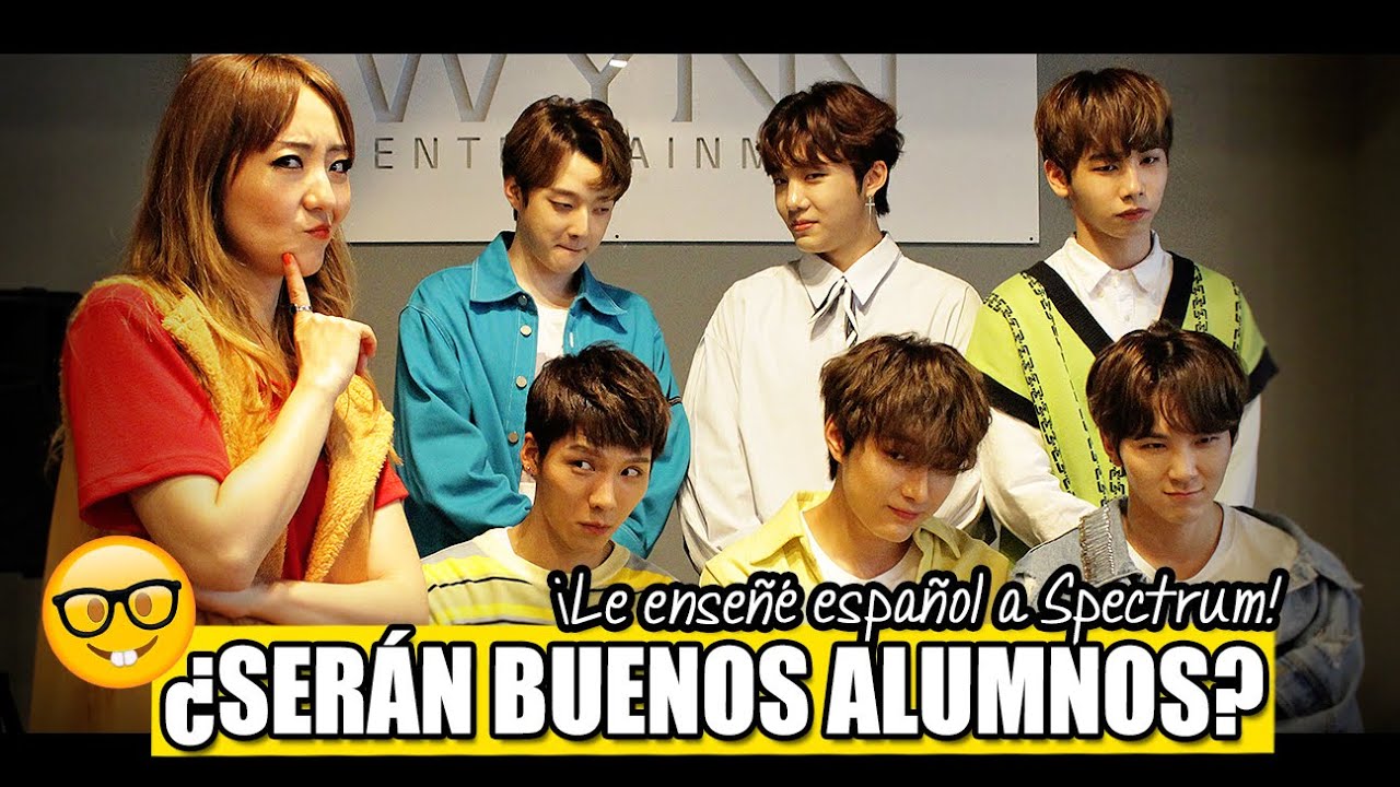 ENSEÑO ESPAÑOL A IDOLS K-POP ft. SPECTRUM - JiniChannel