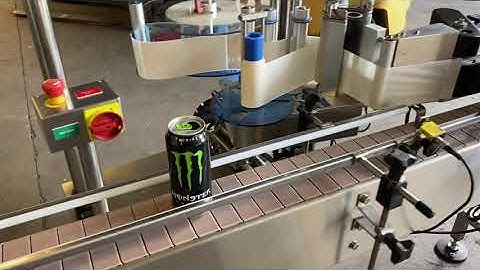 LabelOn Pressure Sensitive Labeler with Wrap Station & Conveyor - Video #2