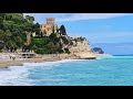 Italy - Liguria - Walking Tour - Finale Ligure - Best Beach🌴 [4k]