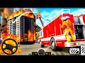 FireFighter Rescue Simulator 3D - US Emergency 911 Firetruck Driving - Android GamePlay