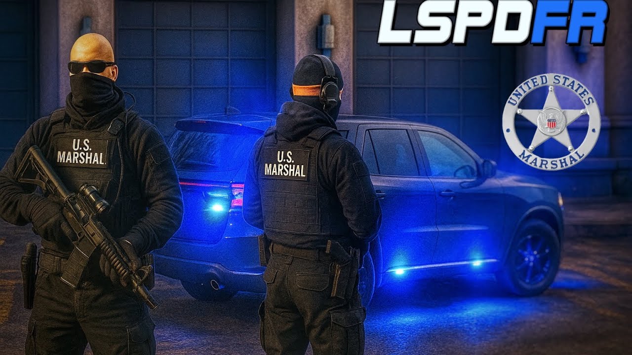 US Marshals: VIP Down & 4 Fugitives Pursuit | GTA 5 LSPDFR