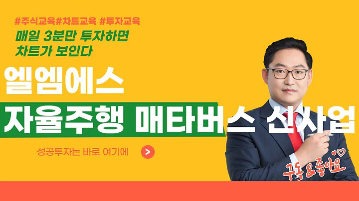 엘엠에스 073110 자율주행 매타버스 신사업 [매일 3분만 투자하면 차트가 보인다]