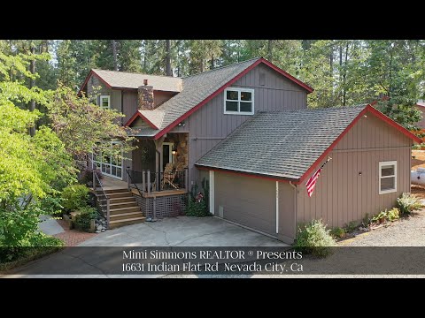 16631 Indian Flat Rd, Nevada City, CA home video tour