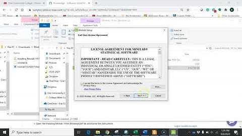 Minitab 19 Install for Windows Computers: SUNY Erie Community College