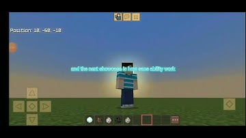 Sans ability showcase with command blocks