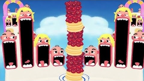 Max Level in Pan cake Run🎂🍰3D🔥Big Update!! All Levels, ios Android Games🎮