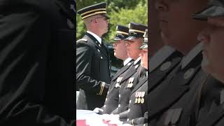 Military Funeral Honors for U.S. Army 1st Lt. Myles W. Esmay at Arlington National Cemetery