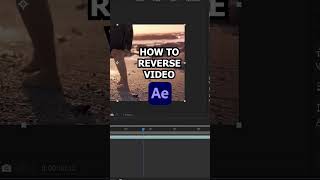 How To Reverse Video - Adobe After Effects Tutorial 