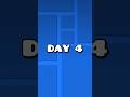 Playing a Recent Tab Level Everyday: DAY 4 #geometrydash