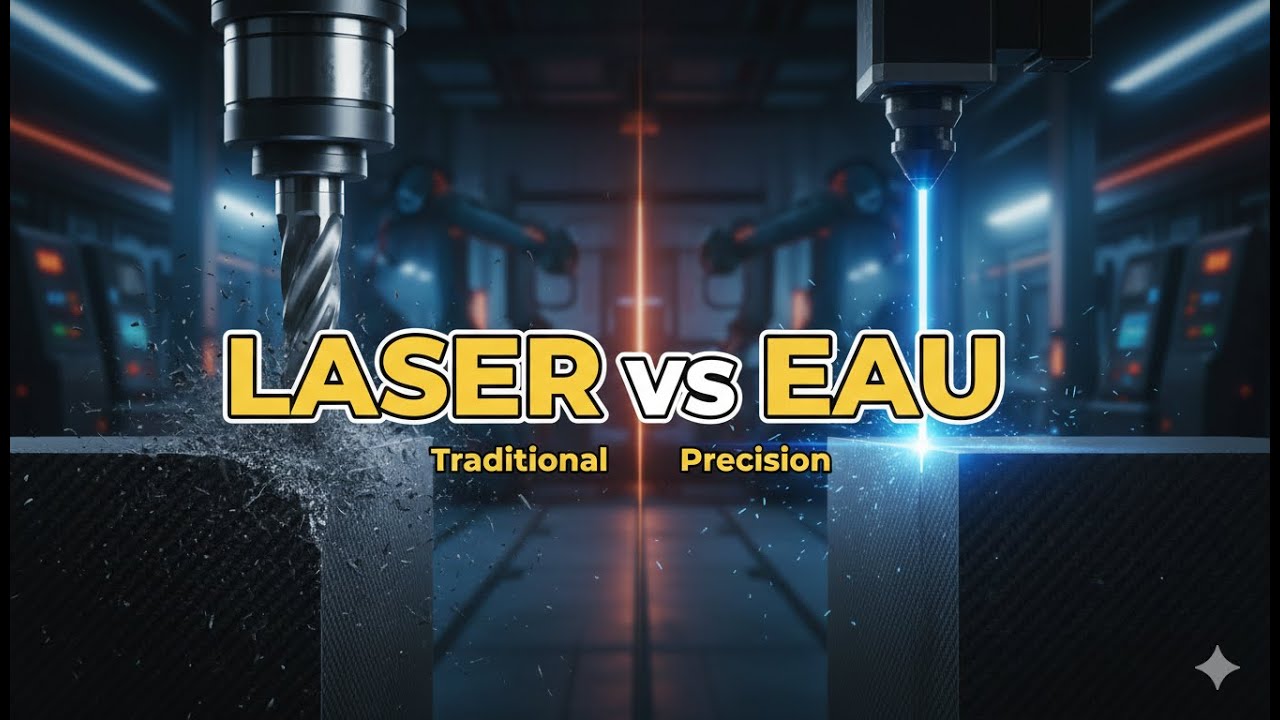 Composites : L'Erreur à 10 000€ ! (Fraisage vs Laser vs Jet d'Eau)