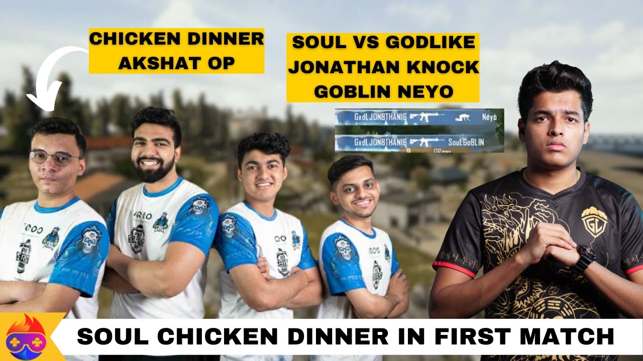 SOUL CHICKEN DINNER | GODLIKE VS SOUL | SKYESPORTS CHAMPIONSHIP - YouTube