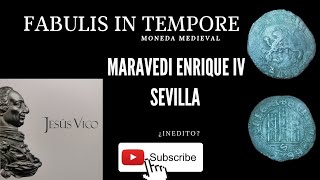 Moneda Medieval, Maravedi de Enrique IV Sevillano ¿Inédito? de Jesús Vico