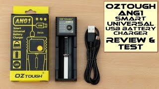 Oztough ANG1 USB Smart Battery Charger: Review & Test