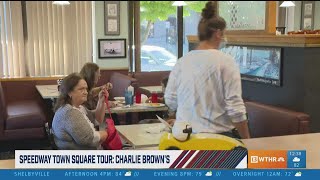 Chuck Lofton visits Charlie Brown's in Speedway