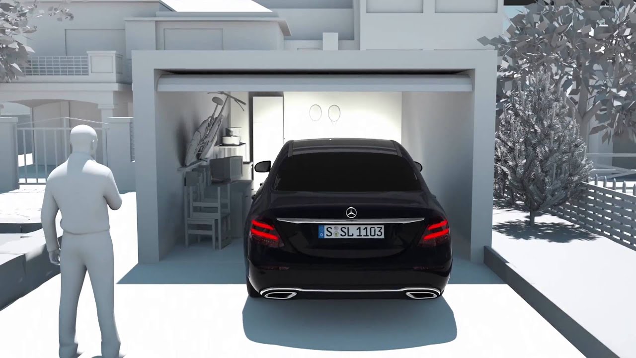 MercedesBenz Remote Parking Pilot (explore mode into parking space