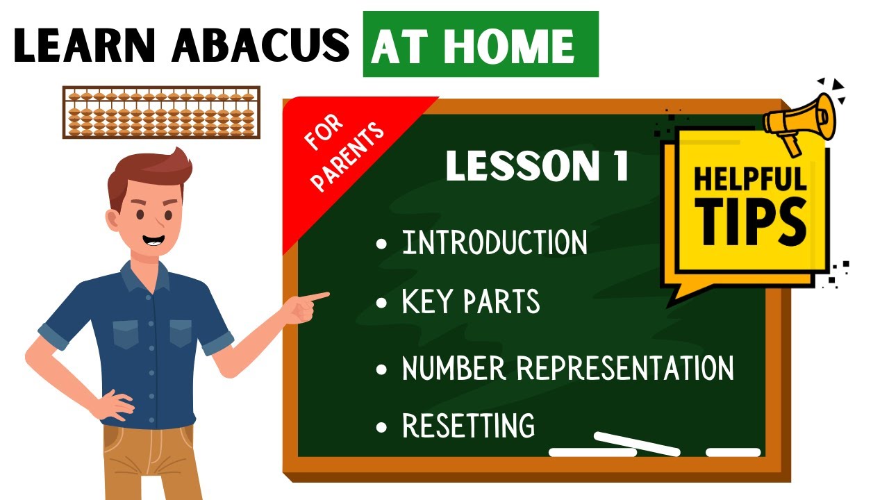 Learn Abacus At Home : Abacus Basics #1 - YouTube