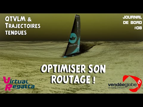 Virtual Regatta #08 - OPTIMISER SON ROUTAGE (astuce pour gagner du temps sur QTVLM)