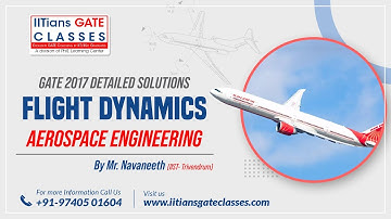 GATE 2017 Aerospace Engineering Paper Solution | Flight Dynamics Part | GATE AE Online Lectures