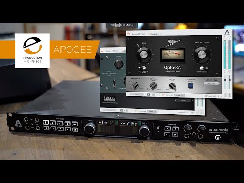 Apogee Ensemble - Low Latency Tracking In Logic Pro With DualPath Plugins