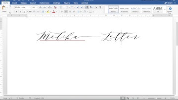 Melika Letter - How to Access Alternative Glyphs without OpenType Features