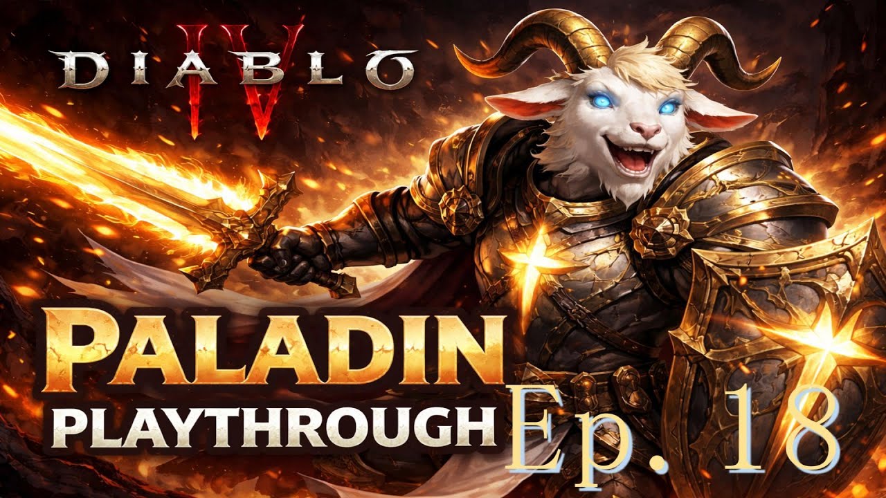 Diablo IV Paladin Playthrough Ep 18 (chapter end) - YouTube