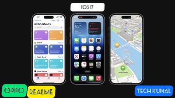 ios 17 theme for oppo and realme devices#techkunal
