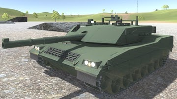 Unity Modern Military Vehicle - Tank Controller - Demo