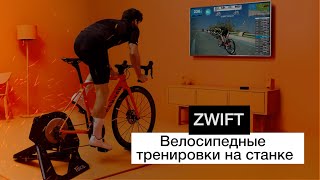 Zwift | Тренировки на велосипедном станке