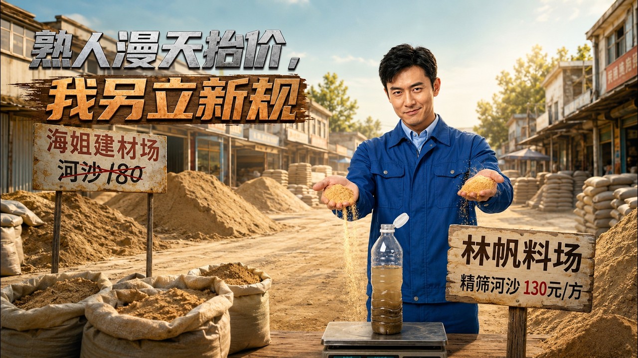 熟人漫天抬價，我另立新規