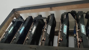 Ethereum Mining Rig in 2021 400 Mhs + Speed Part-2