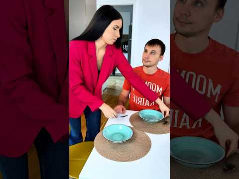 Bon appétit… sort of — Funny Family #comedy #familytime #couple #funnyfamily