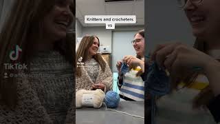 Knitters and Crocheters Vs Quilters