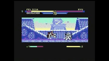 SNK vs Capcom - Commodore 64 - Felicia longplay [real hardware]