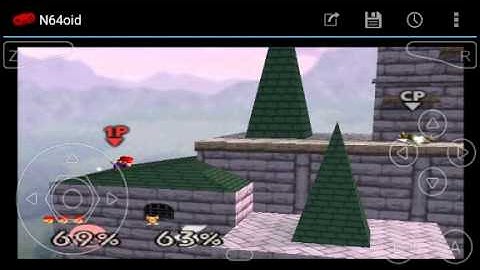 Super smash Bros on n64oid for android