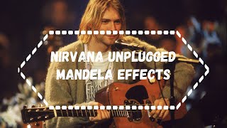 Nirvana Unplugged-Mandela Effects (candles,rugs,garlands,Now Nixon)+my cover: Man who sold the world